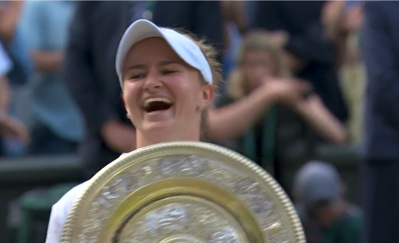 Barbora Krejčíková osvojila je prestižni turnir Wimbledon