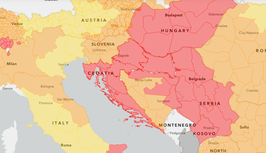 Hrvatska: Sunčano i vrlo vruće vrijeme