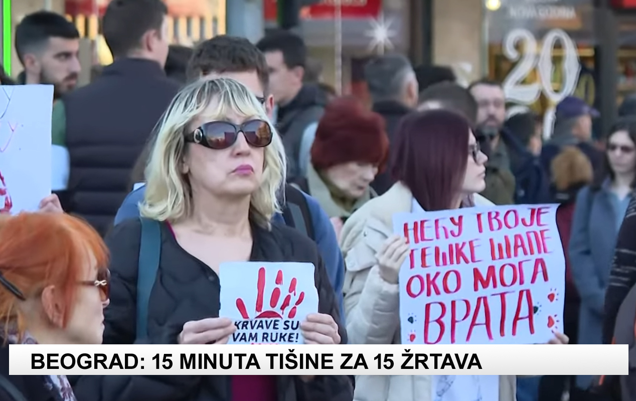 15 minuta tišine: Snažan čin sjećanja i protesta