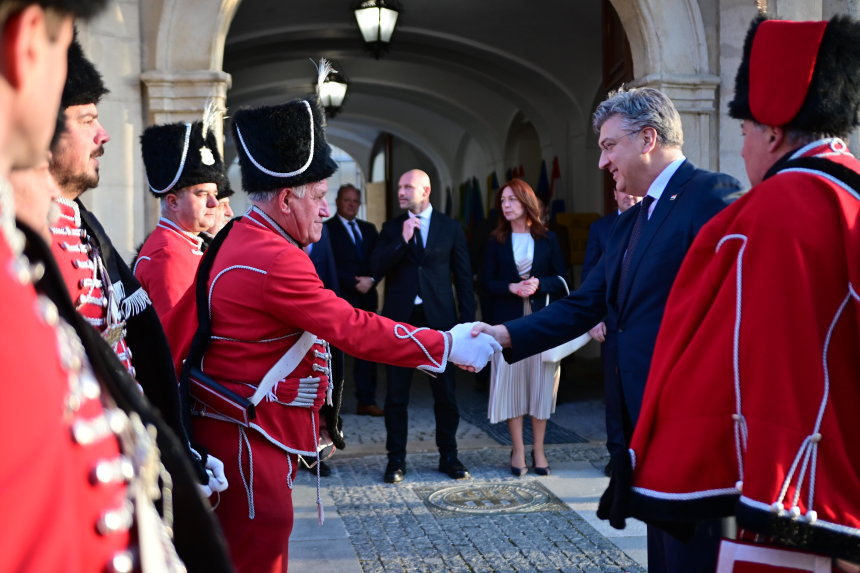 Premijer Plenković stigao u Varaždin