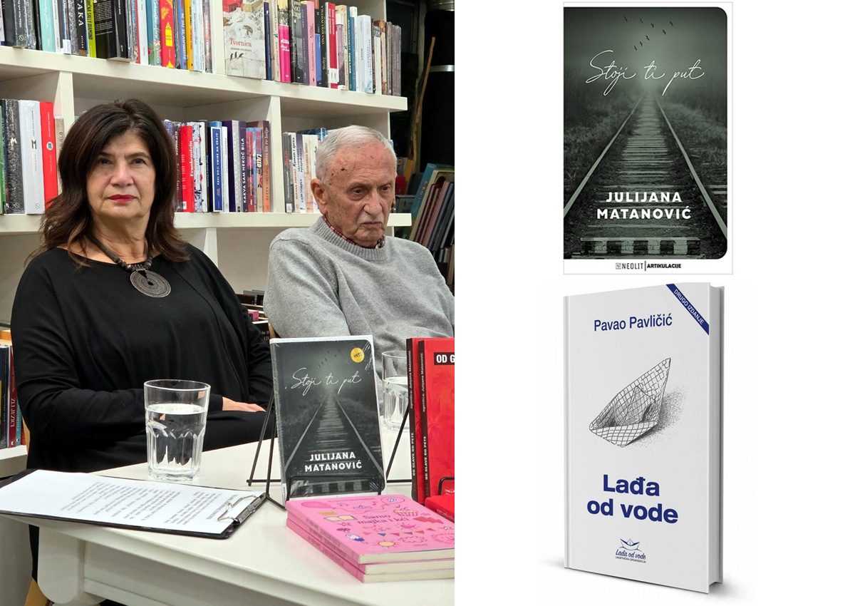 Književna večer s Julijanom Matanović i Pavlom Pavličićem