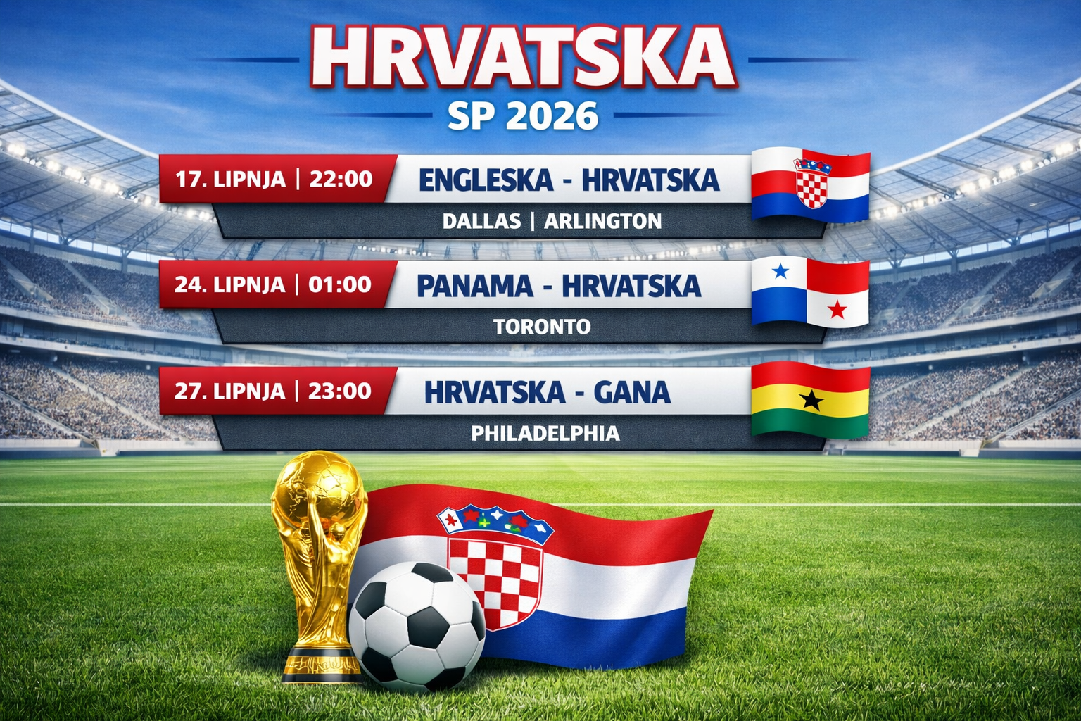 Počinje Svjetsko nogometno prvenstvo 2026.