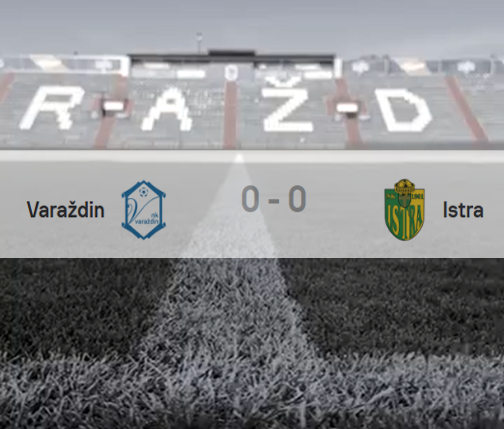 Varaždin – Istra 1961 nerješeno bez pogodaka